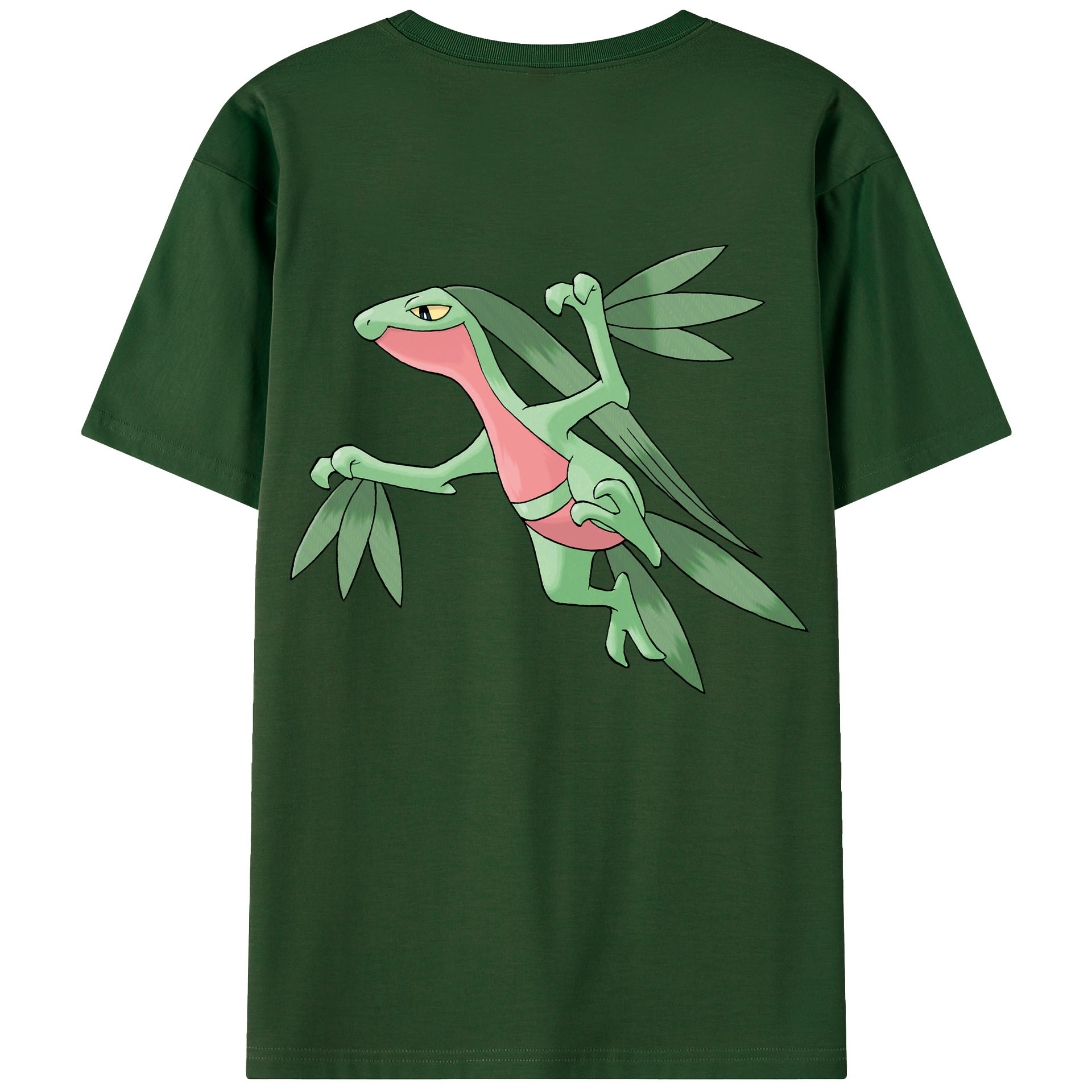 （画像用） ポケットモンスター Pokémon 綿100％半袖Tシャツ（背面プリント）